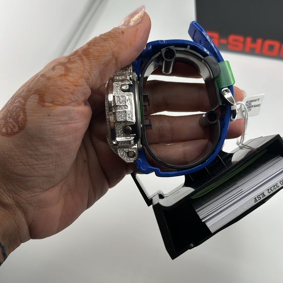 Iced out diamond watch for men, VVs GRA certified moissanite diamond men watch - Picture 4 of 6